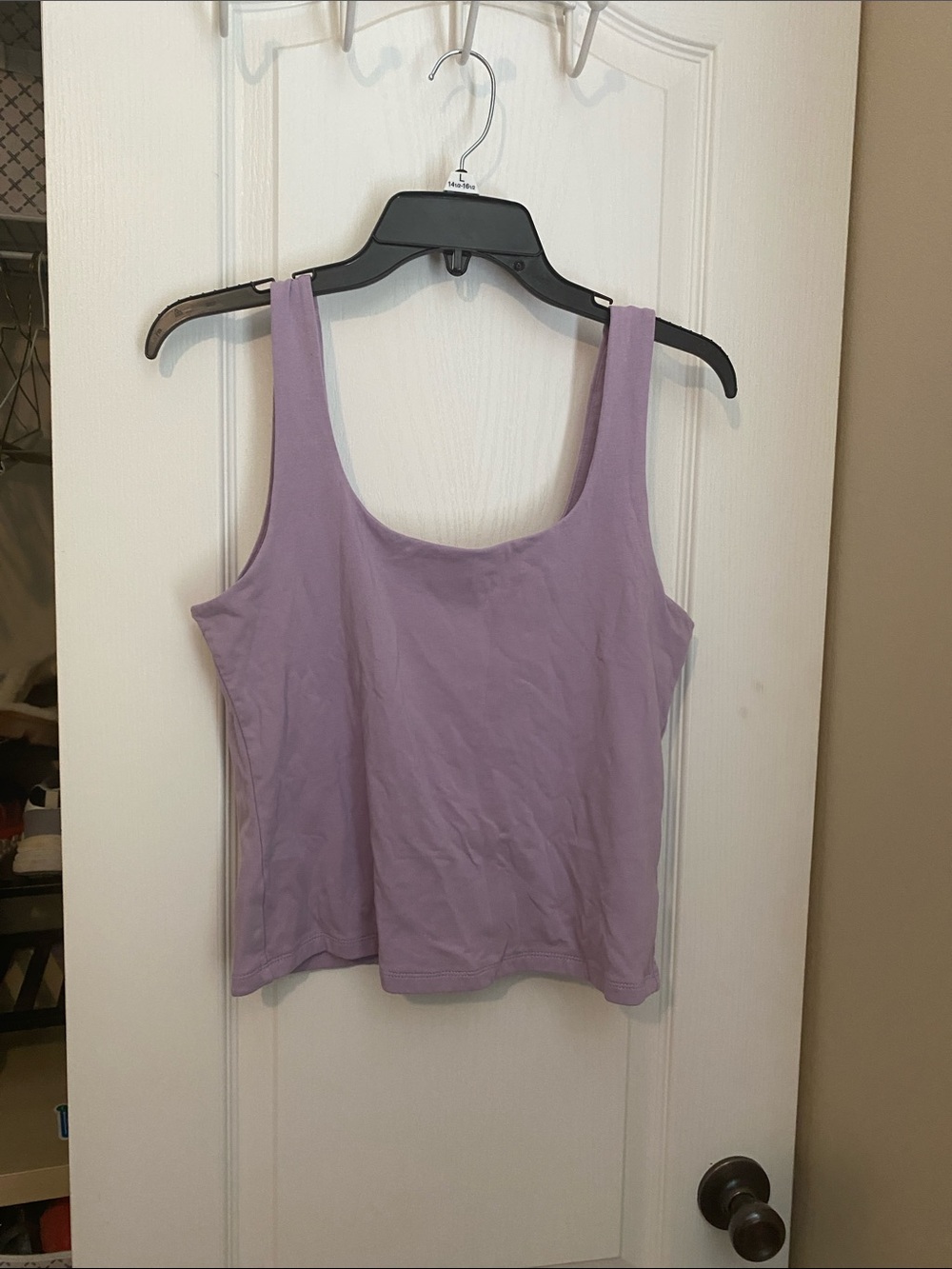 Old Navy Lavender Scoop Neck Tank Top